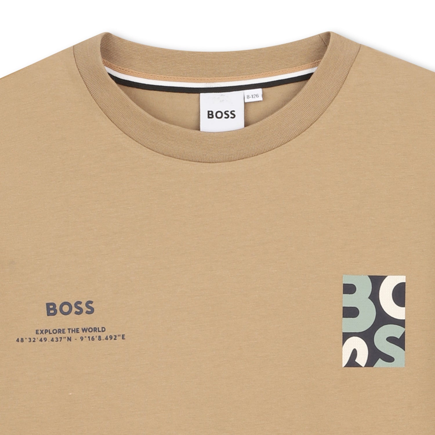 Camiseta Boston Taupé