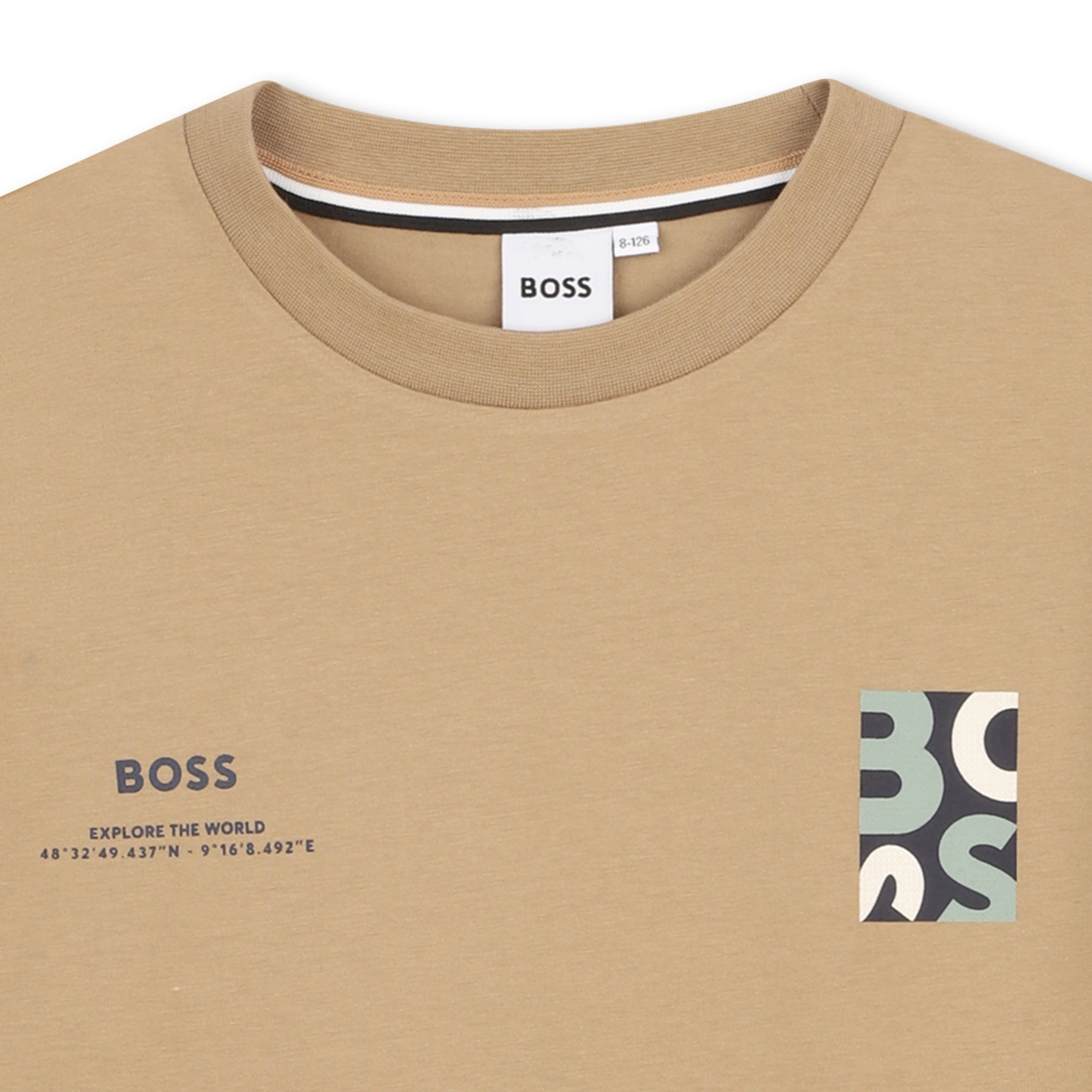 Camiseta Boston Taupé