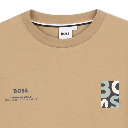 Camiseta Boston Taupé
