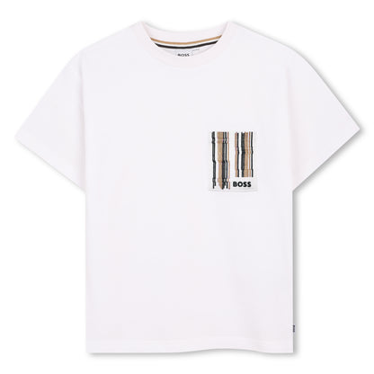 Camiseta Basic Bolsillo Blanca