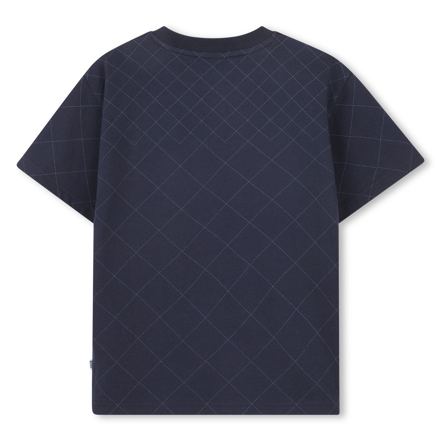 Camiseta Efecto Acolchado Double B Azul