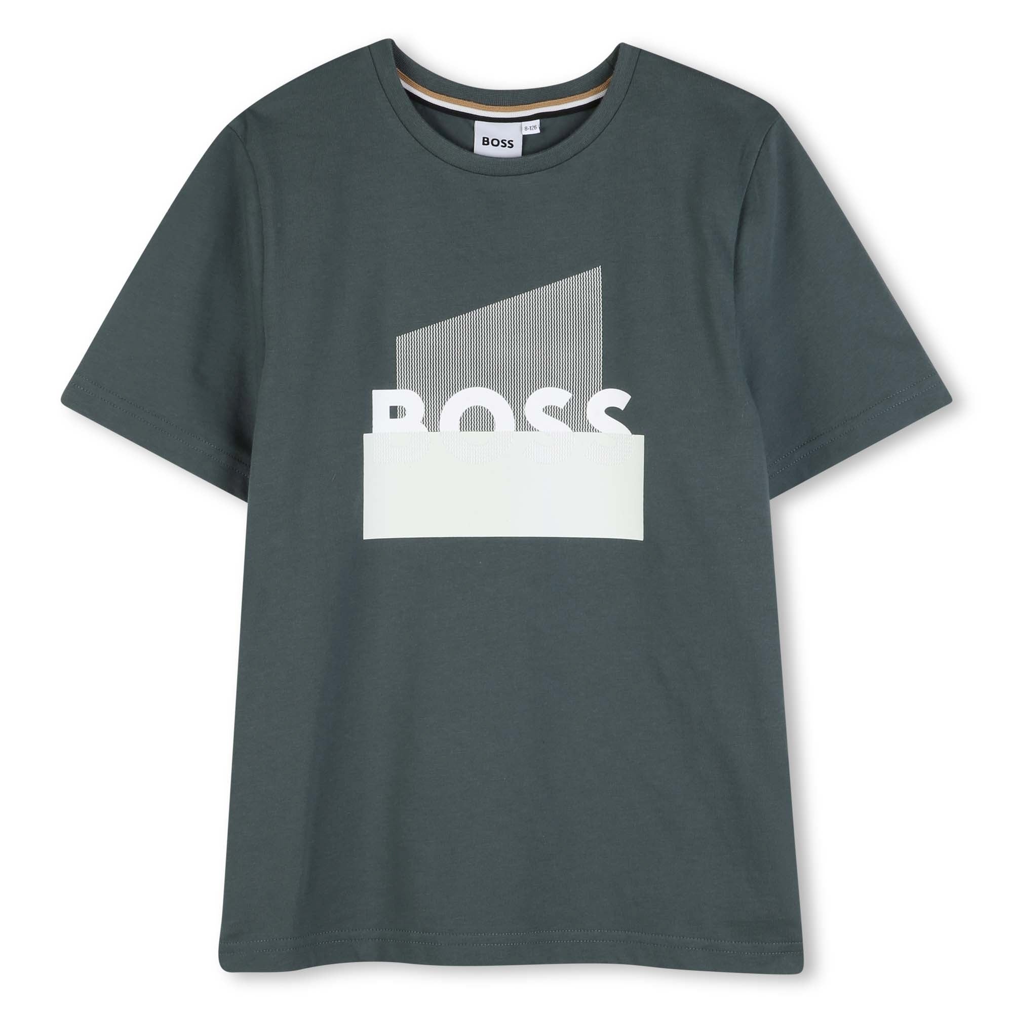 Camiseta Gráfico Raised Verde
