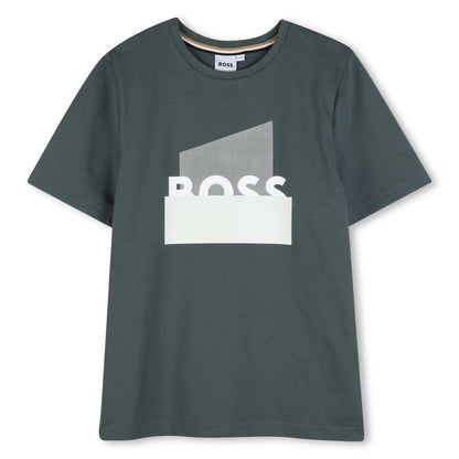 Camiseta Gráfico Raised Verde