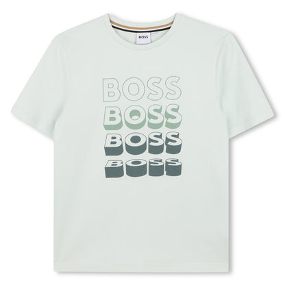 Camiseta Triple Logo Verde