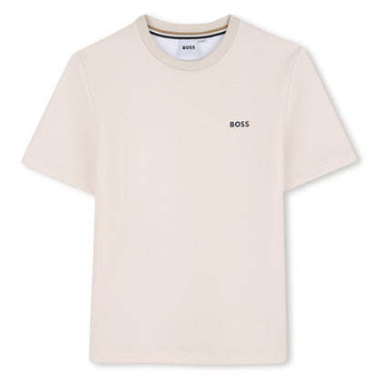 Camiseta Monograma Double B Vainilla
