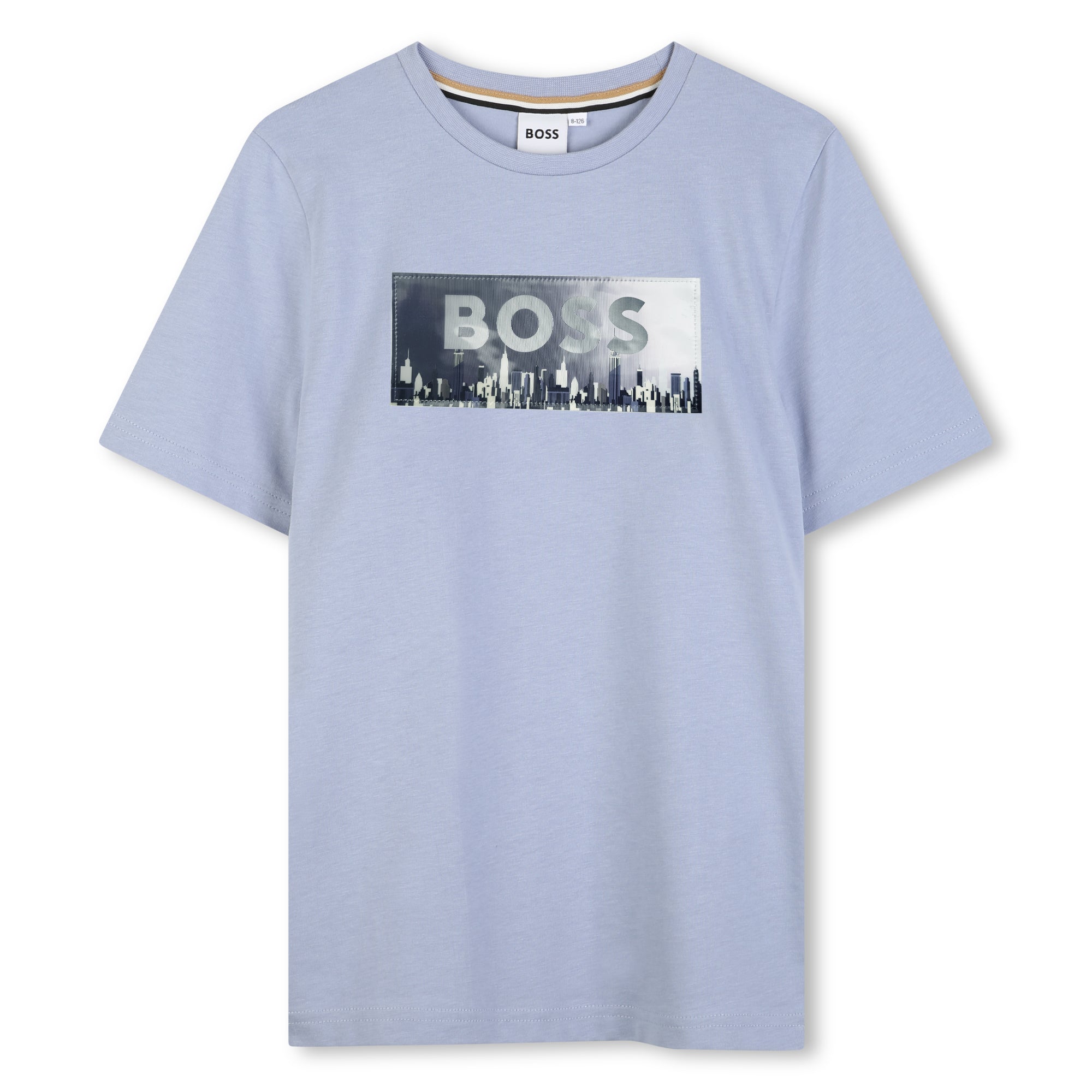 Camiseta Gráfico Lenticular NYC Peltre