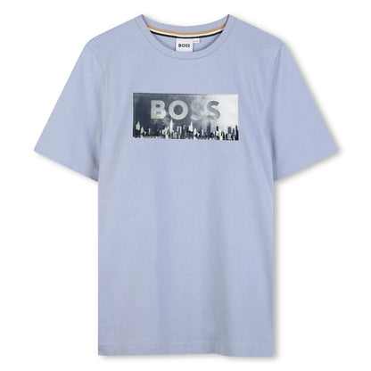 Camiseta Gráfico Lenticular NYC Peltre