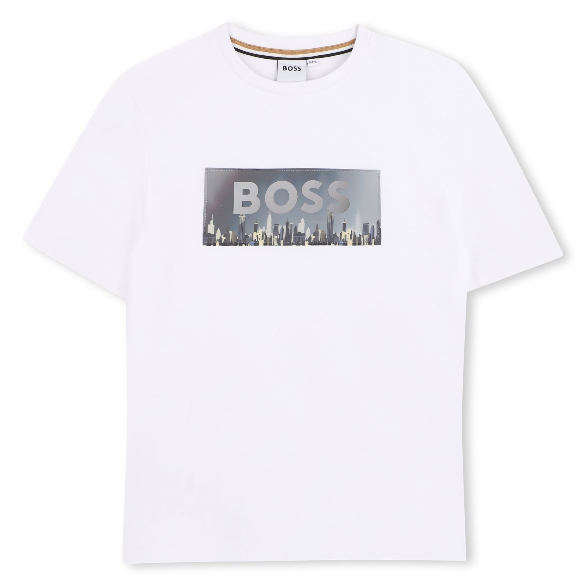 Camiseta Gráfico Lenticular NYC Blanco