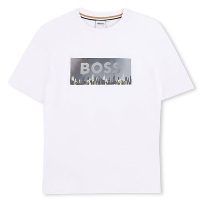 Camiseta Gráfico Lenticular NYC Blanco