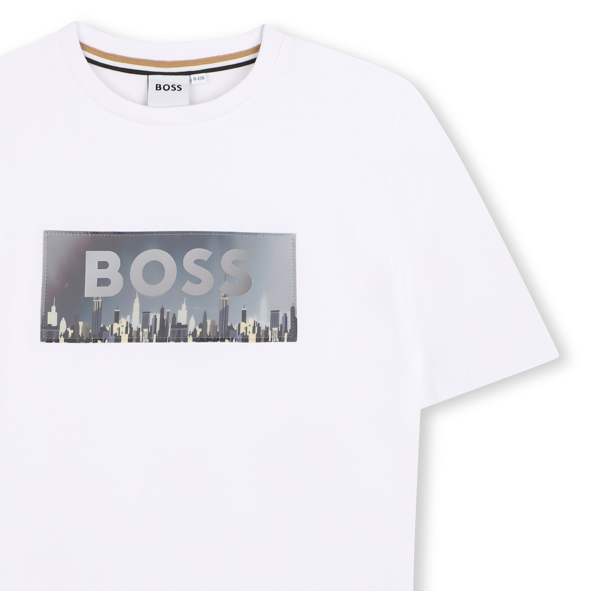 Camiseta Gráfico Lenticular NYC Blanco