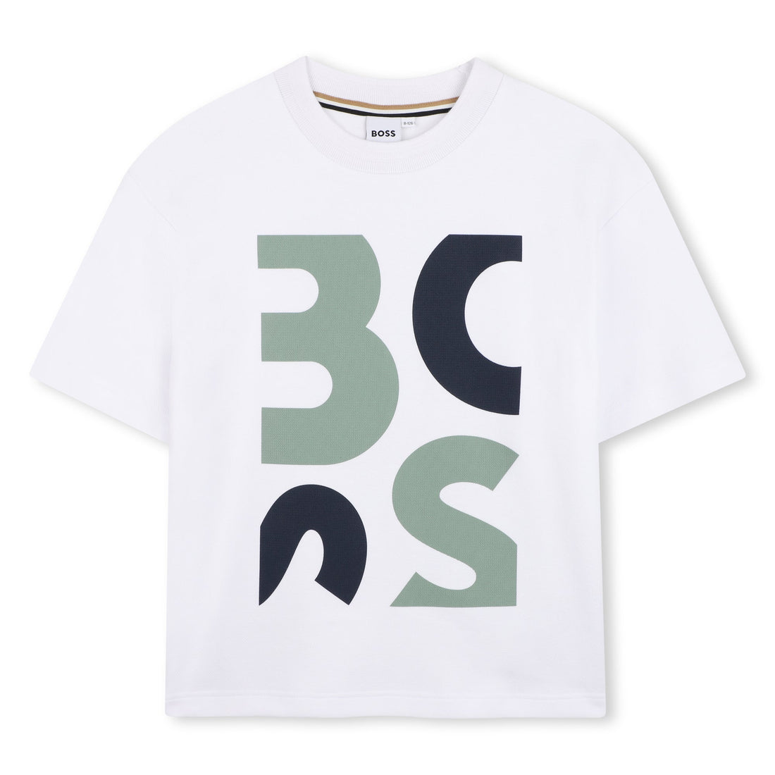 Camiseta Maxi Logo Boston Verde