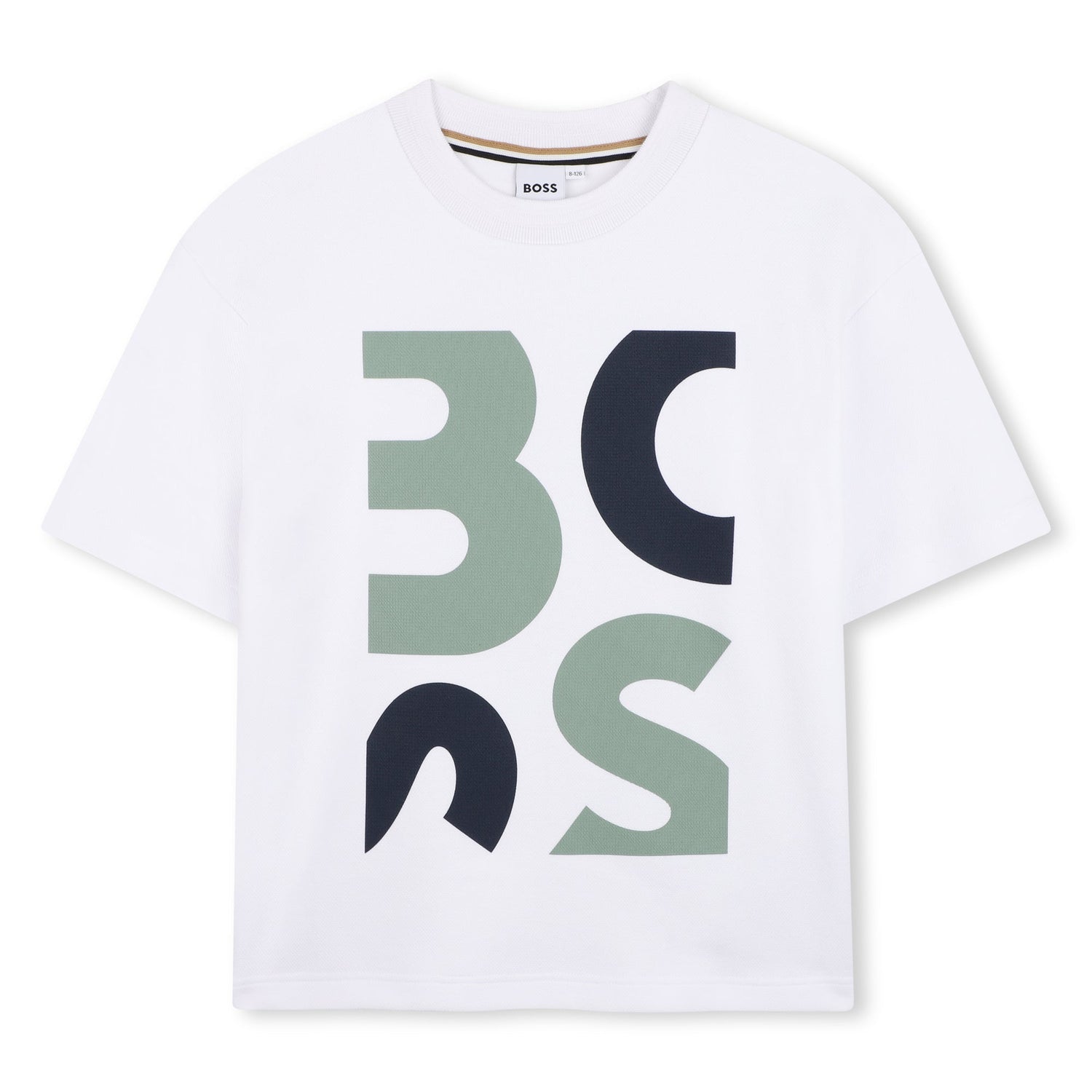 Camiseta Maxi Logo Boston Verde