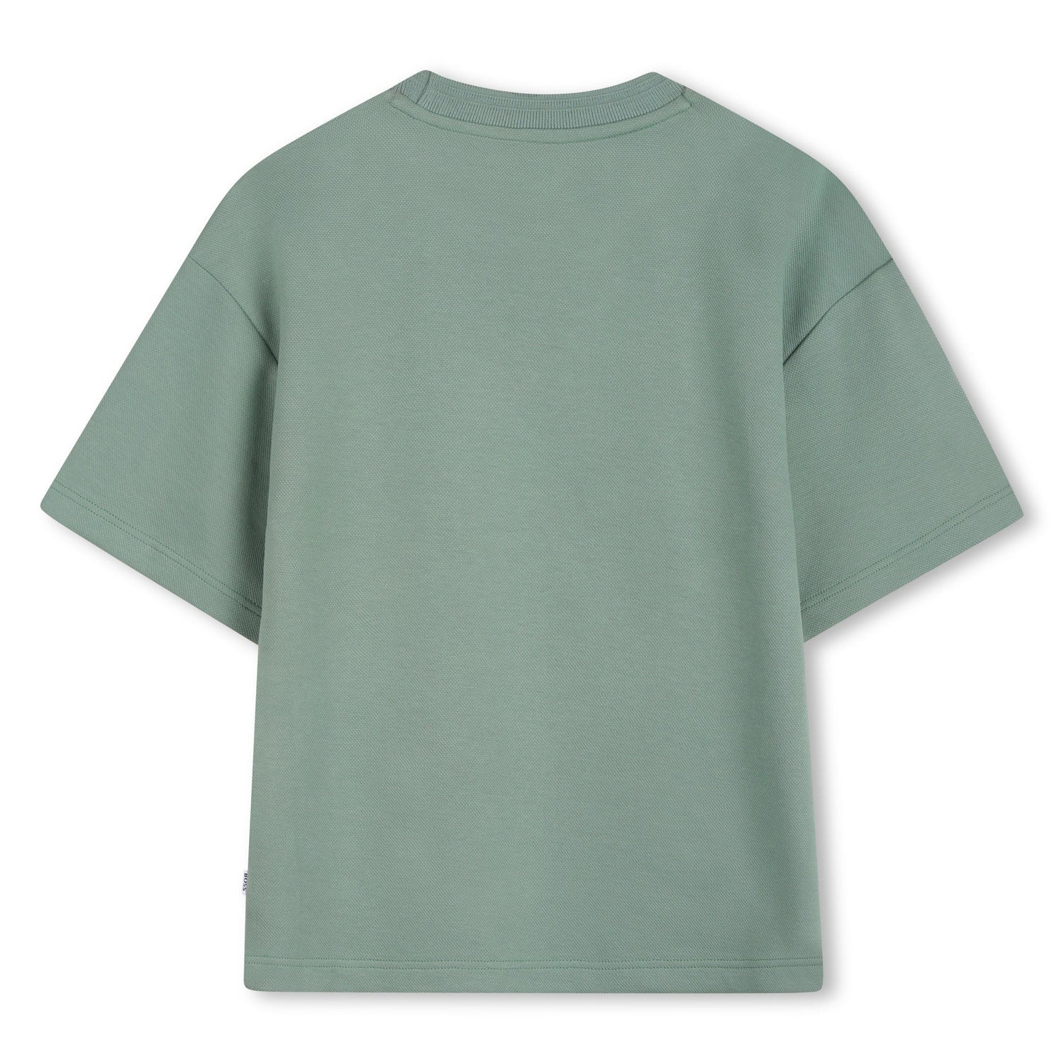 Camiseta Maxi Logo Boston Verde