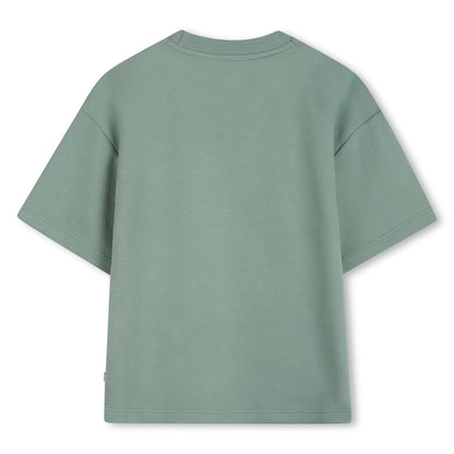 Camiseta Maxi Logo Boston Verde