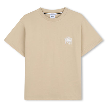 Camiseta Algodón Arena
