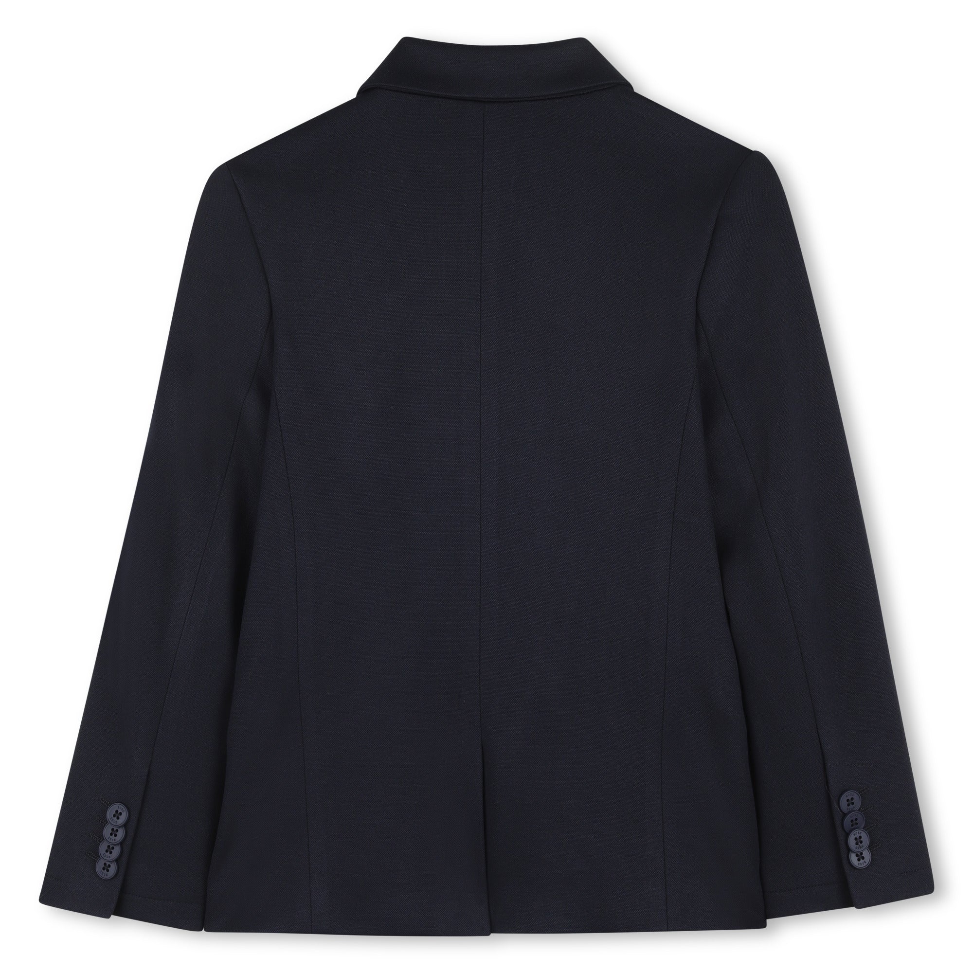 Blazer Piqué Milano Double B Azul Marino