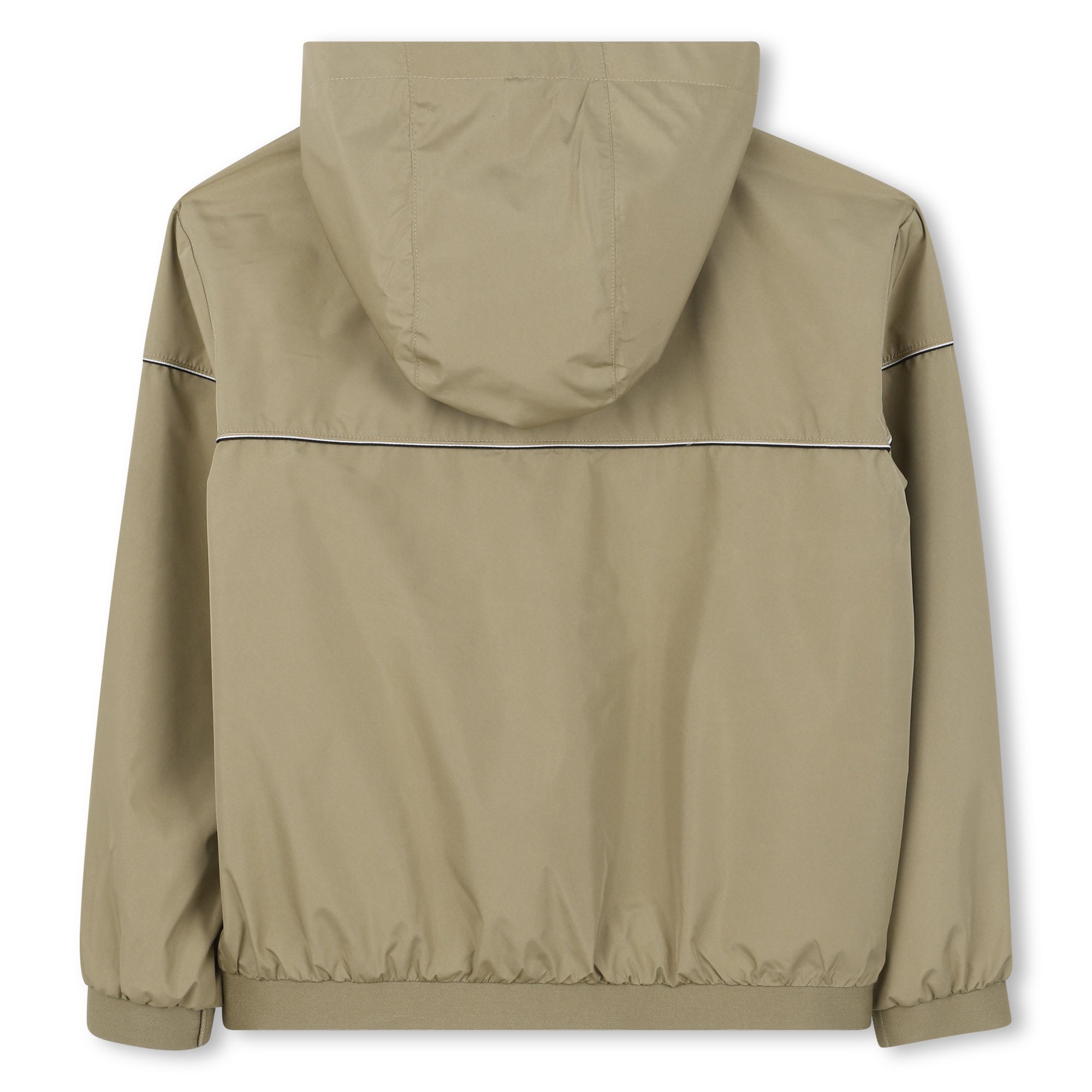 Cortavientos Hooded Taupé Poliéster Reciclado