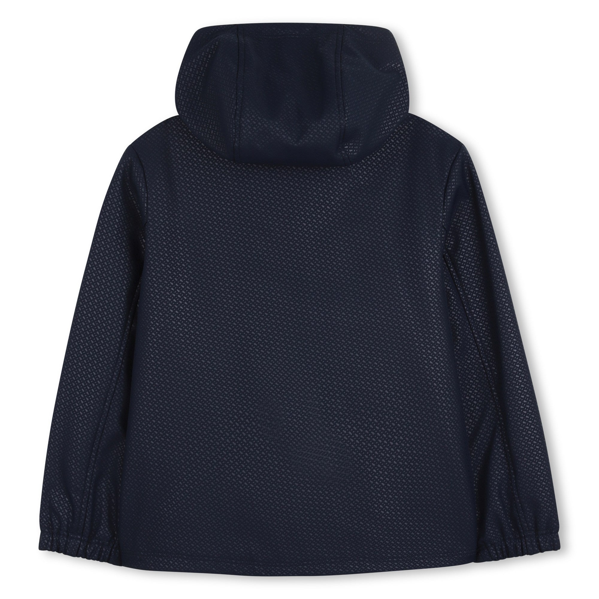 Cortavientos Hooded Monograma Double B Azul