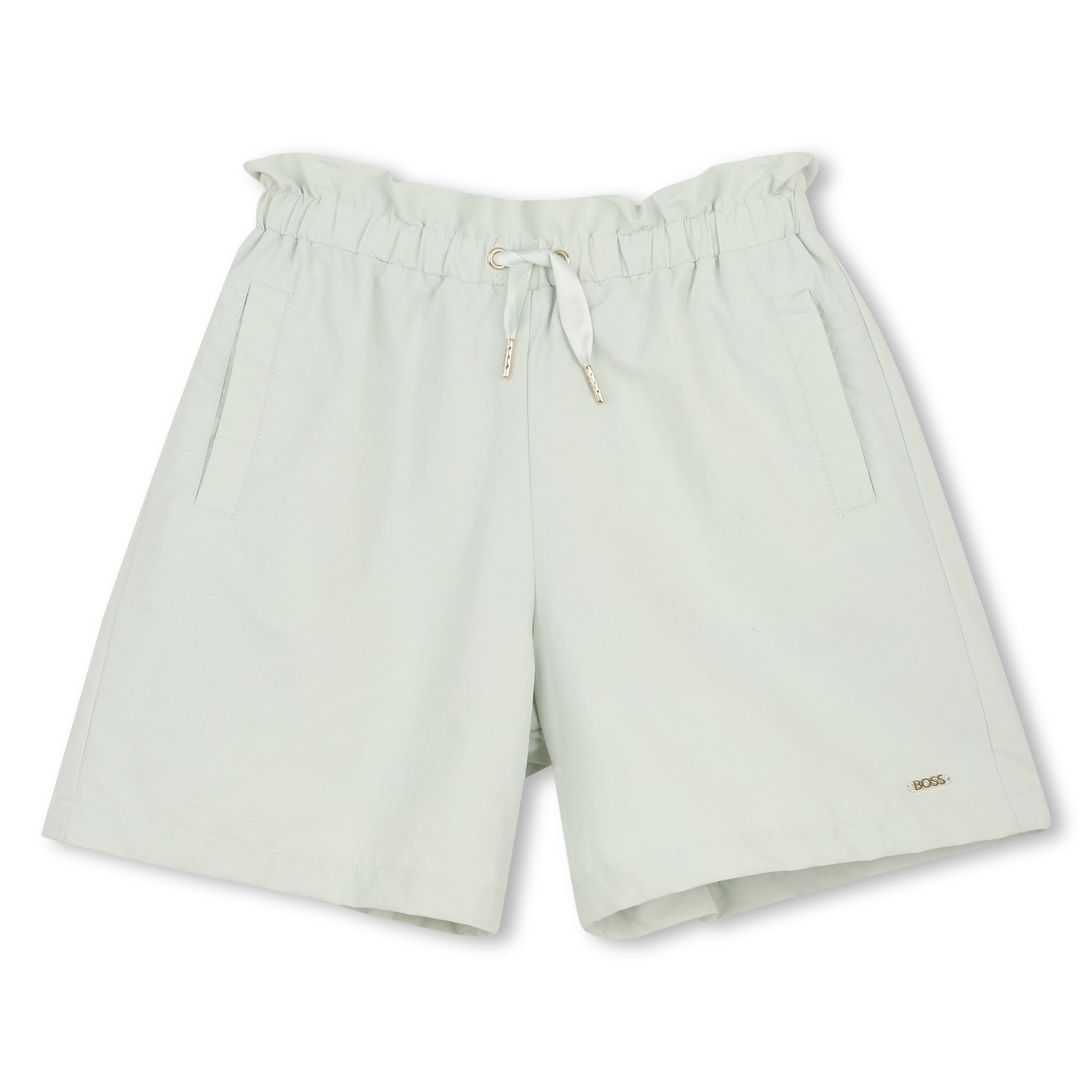 Short Texturizado Cintura Elástica Sprout Green
