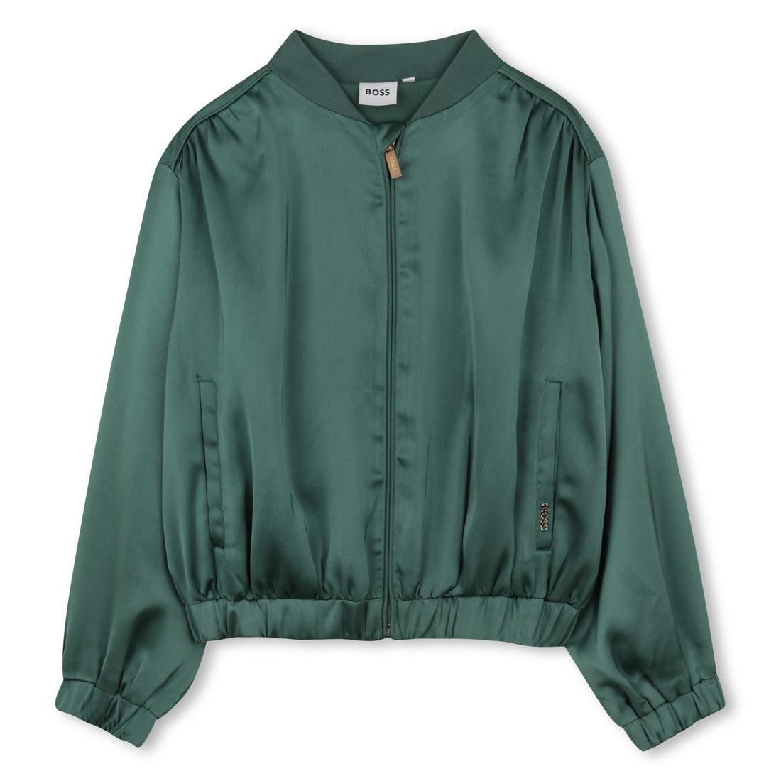 Cardigan Satinado Vert Sapin