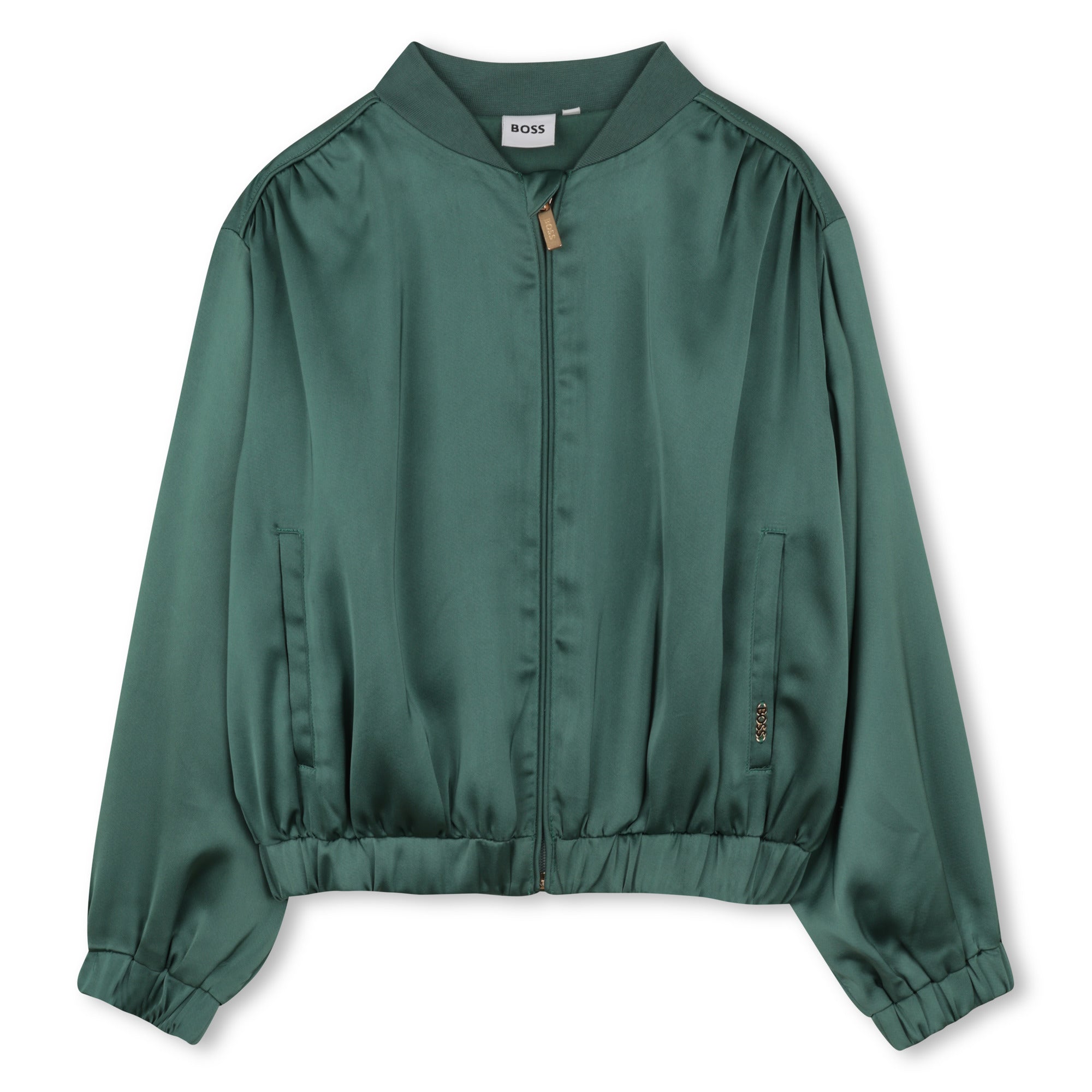 Cardigan Satinado Vert Sapin