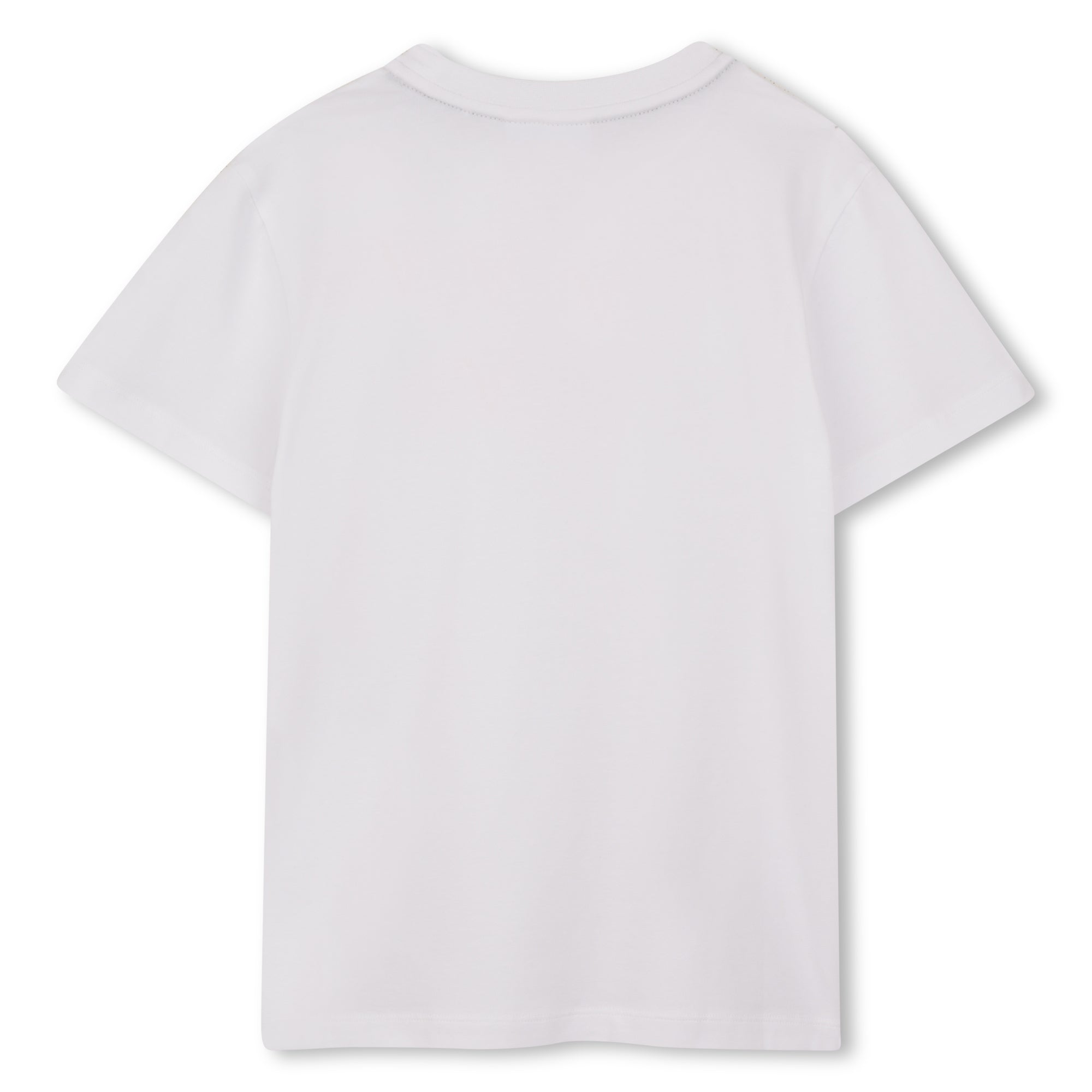 Camiseta Logo Efecto Cinta Blanco