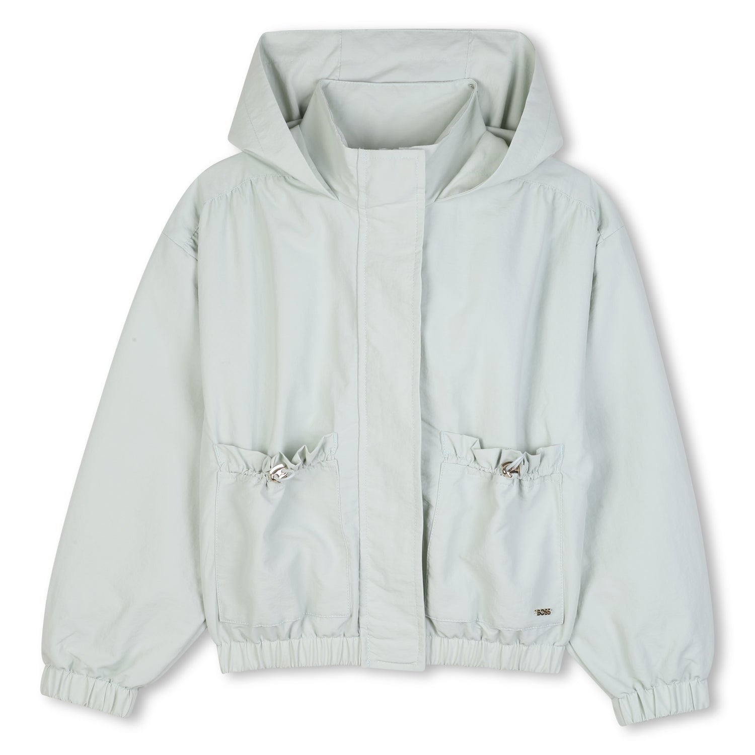 Chaqueta Hooded Poliamida Texturizada Sprout Green