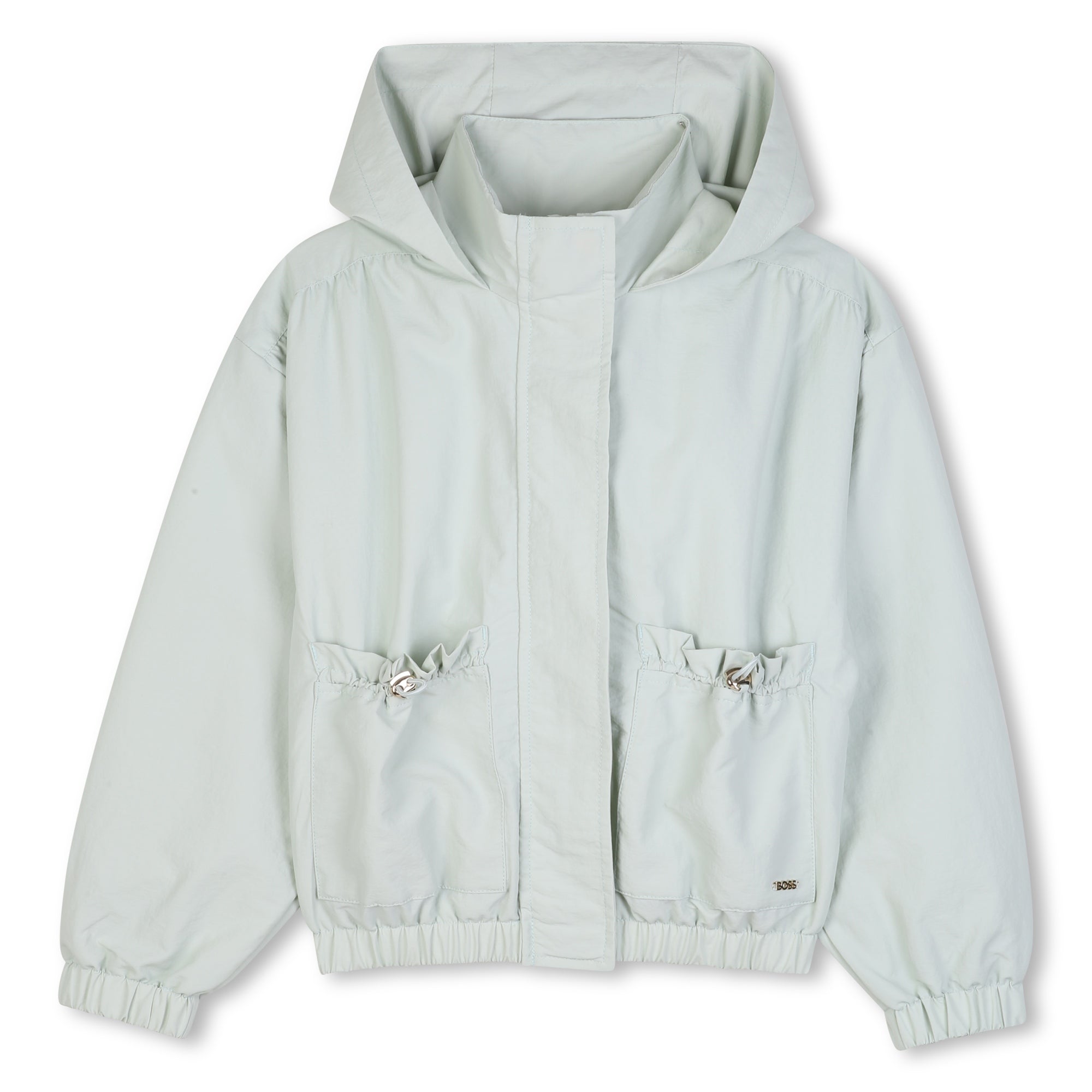 Chaqueta Hooded Poliamida Texturizada Sprout Green
