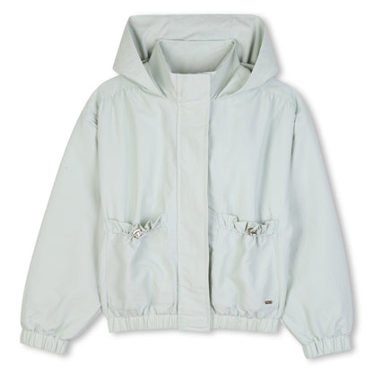 Chaqueta Hooded Poliamida Texturizada Sprout Green