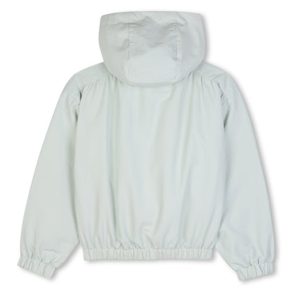 Chaqueta Hooded Poliamida Texturizada Sprout Green