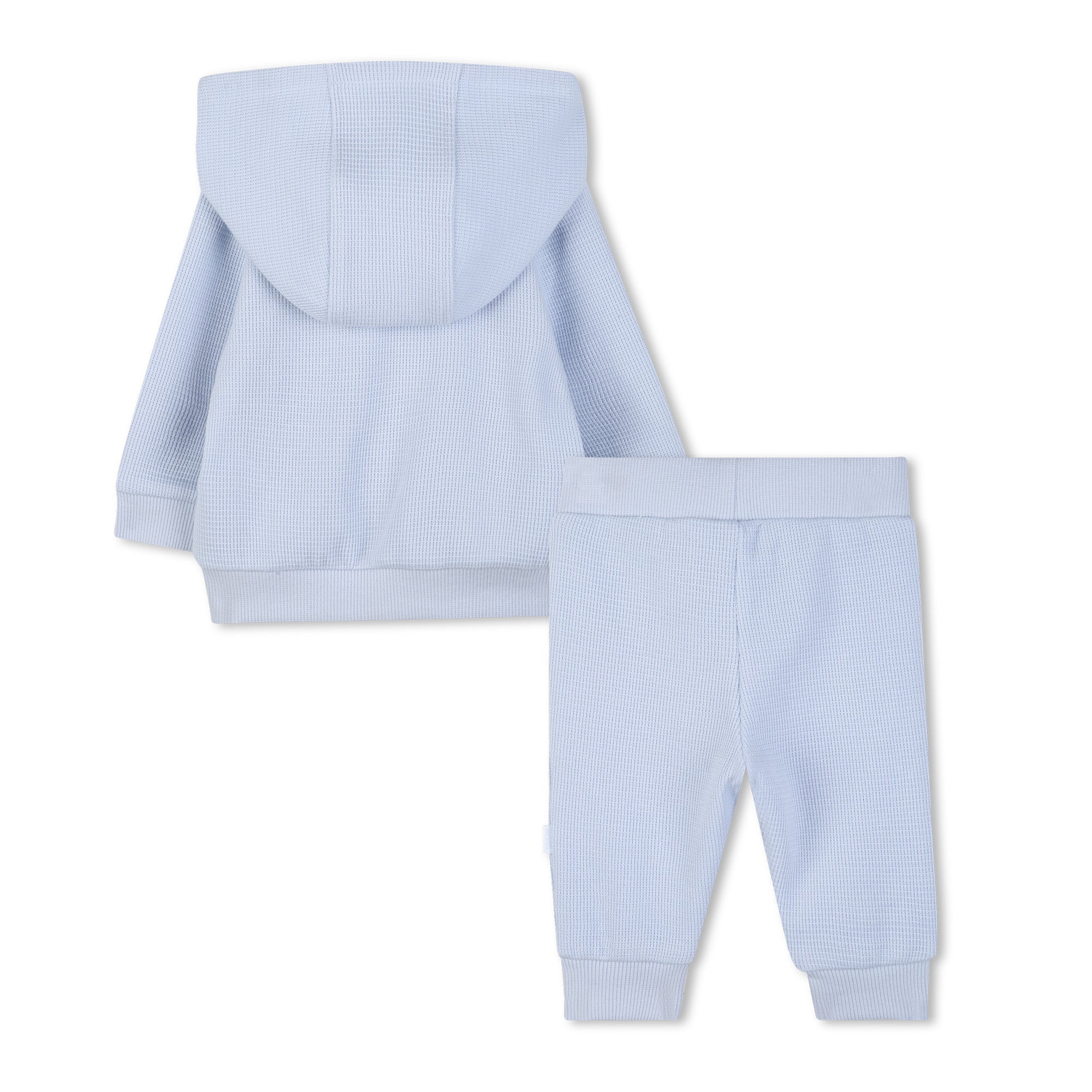 Conjunto Cárdigan Hooded &amp; Joggers Cielo
