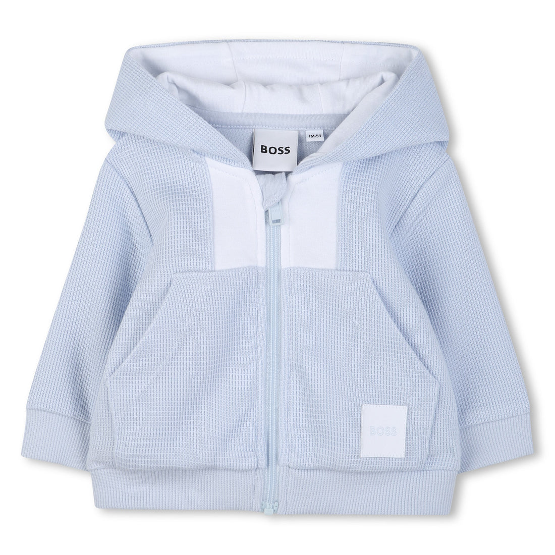 Conjunto Cárdigan Hooded &amp; Joggers Cielo