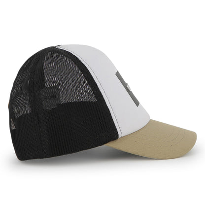 Gorra Twill Baseball Bloques Taupé