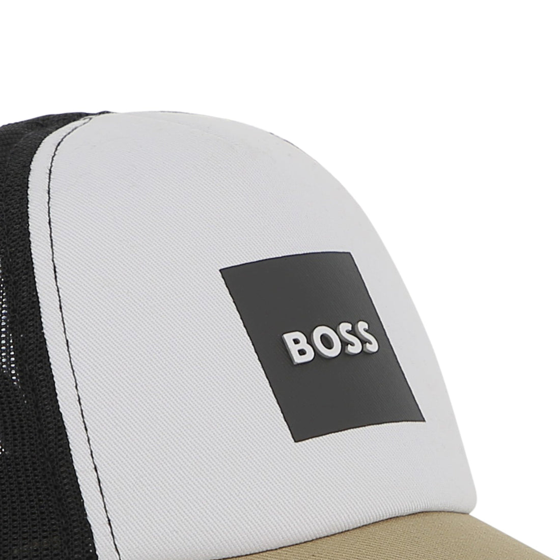 Gorra Twill Baseball Bloques Taupé