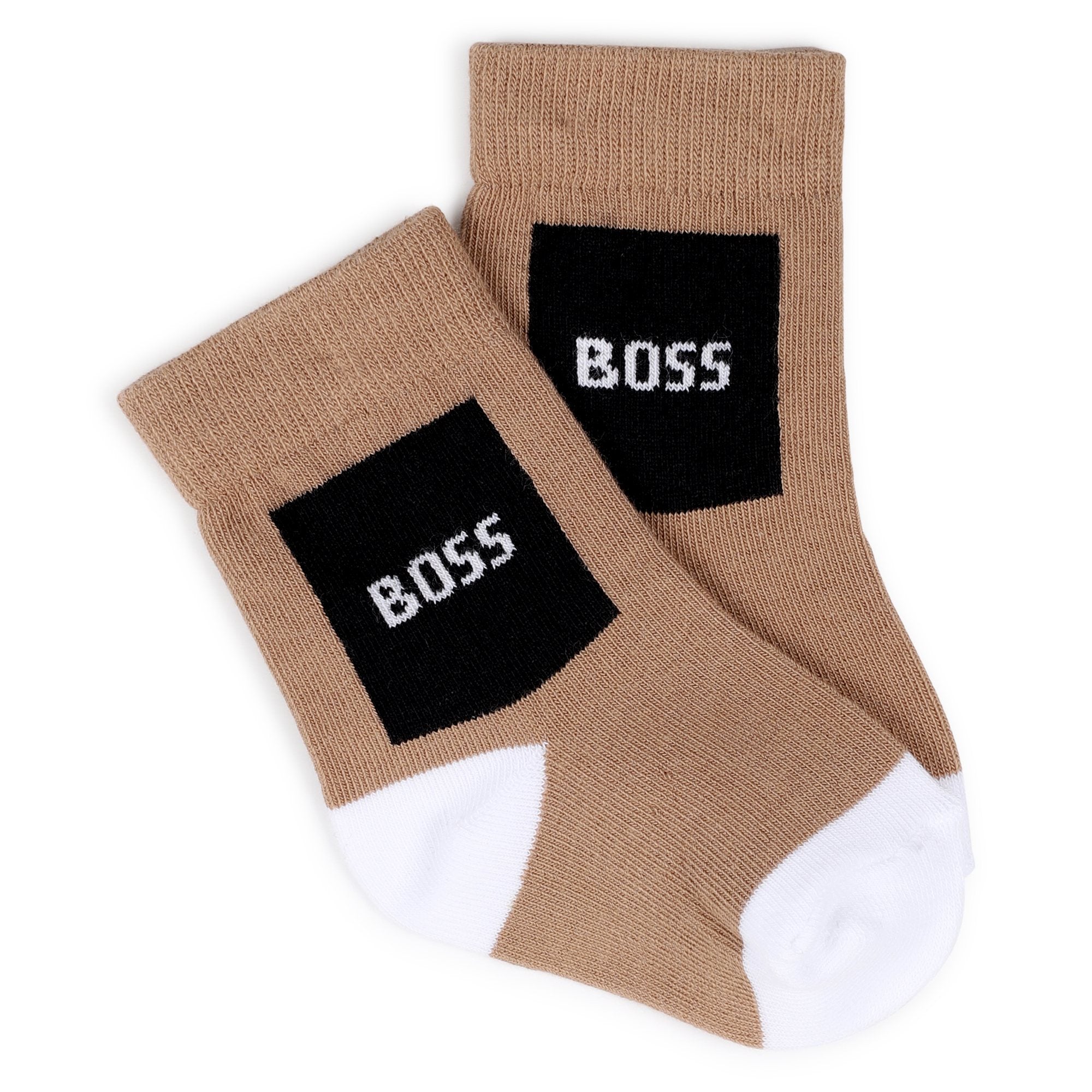 Set 3 Pares Calcetines Negro | Camel