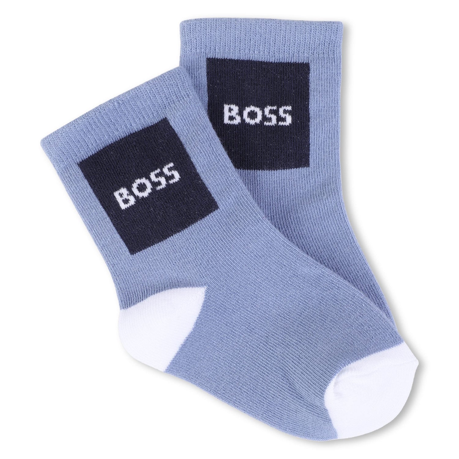 Set 3 Pares Calcetines Azul | Blanco