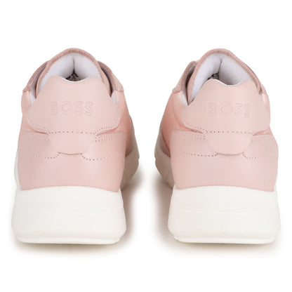 Tenis Cuero | Malla Rosa