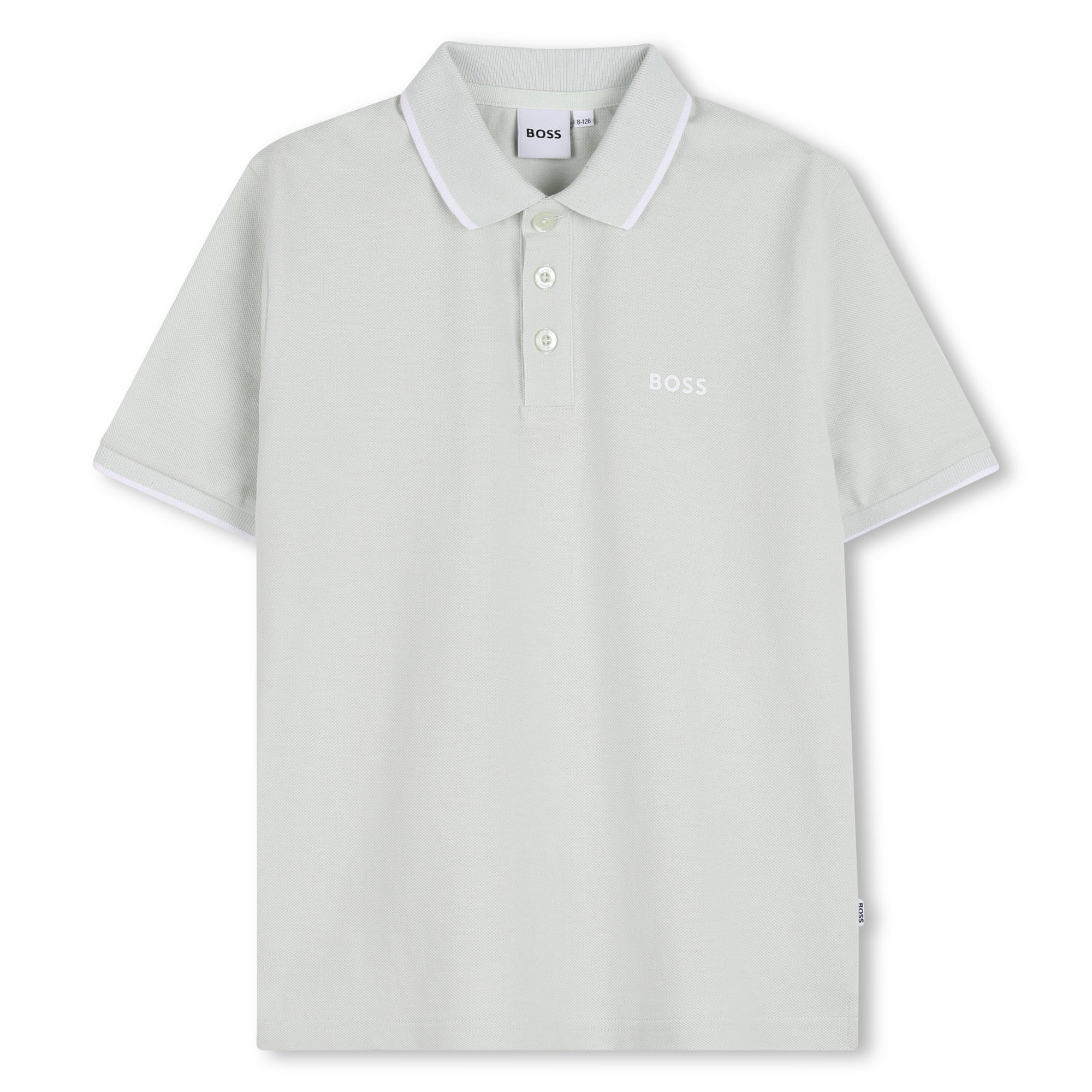 Polo Piqué Basic Raised Verde