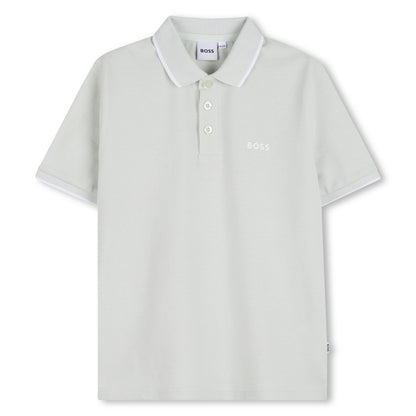 Polo Piqué Basic Raised Verde