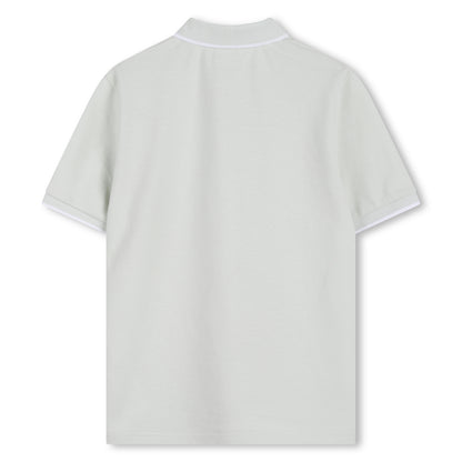 Polo Piqué Basic Raised Verde
