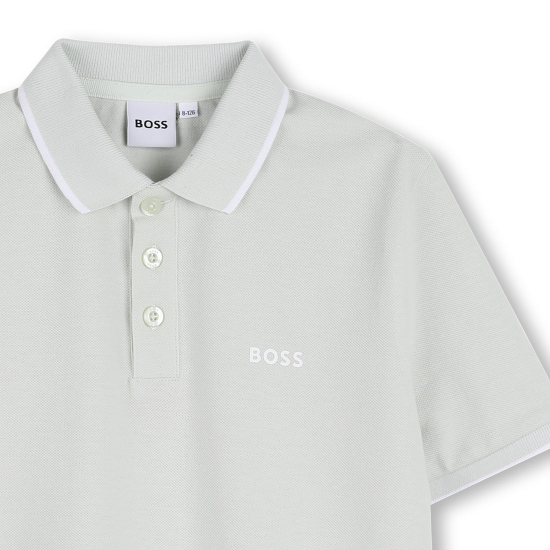Polo Piqué Basic Raised Verde