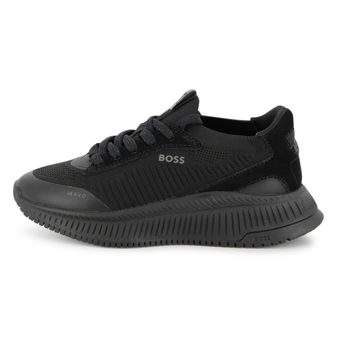 Sock Sneakers Textil | Gamuza Negros