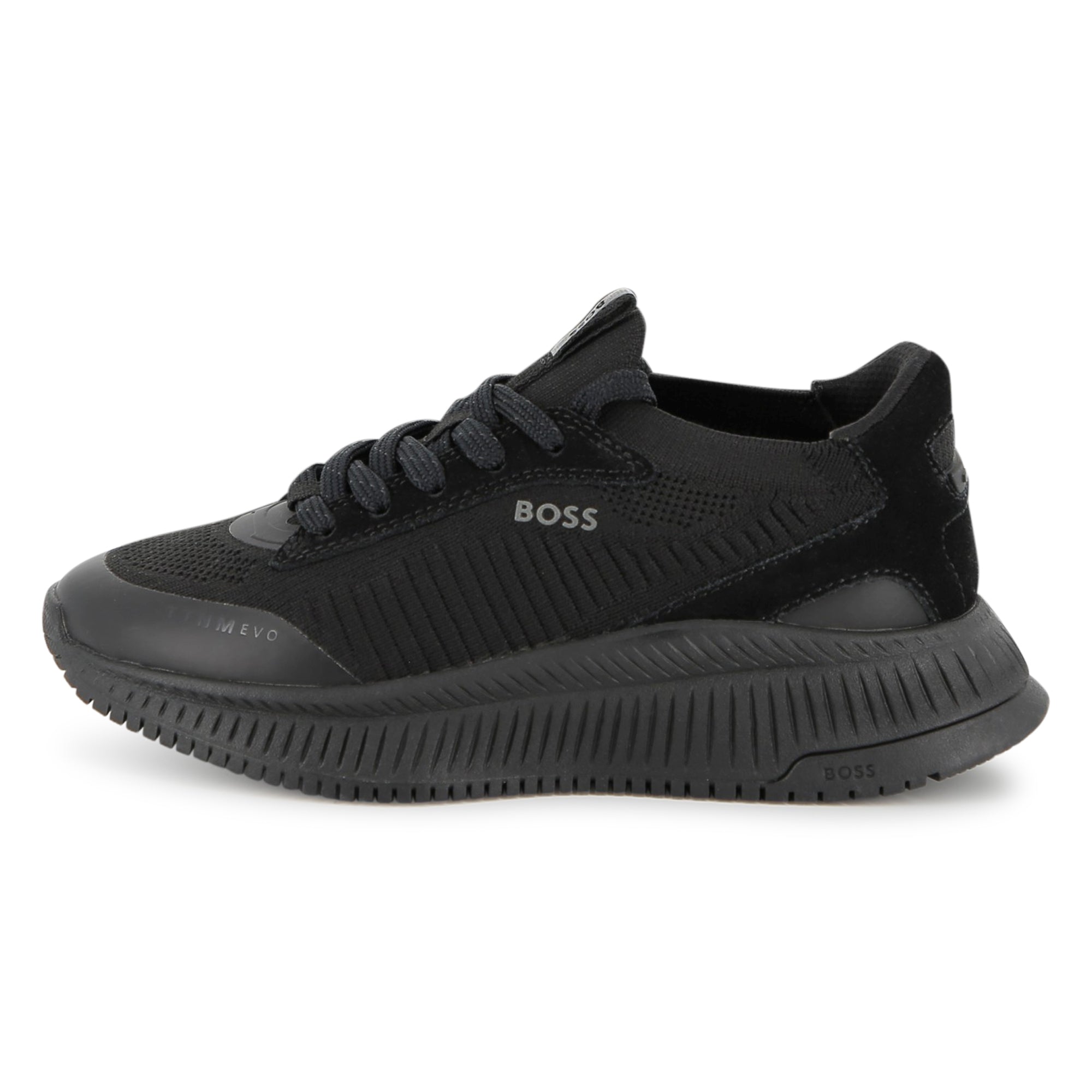 Sock Sneakers Textil | Gamuza Negros