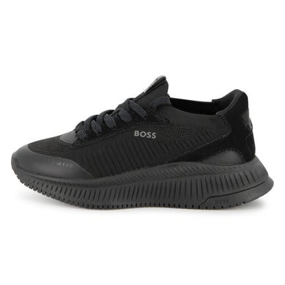 Sock Sneakers Textil | Gamuza Negros