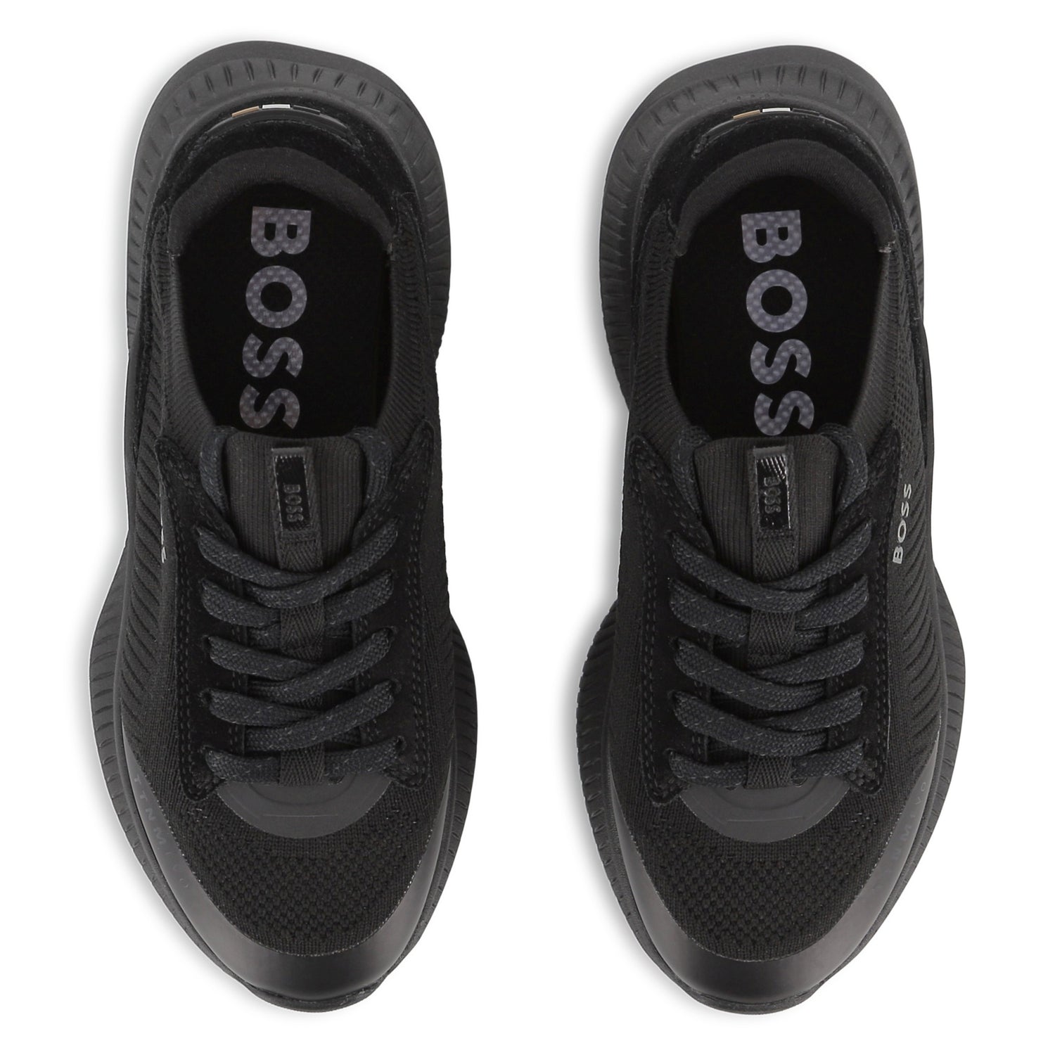 Sock Sneakers Textil | Gamuza Negros