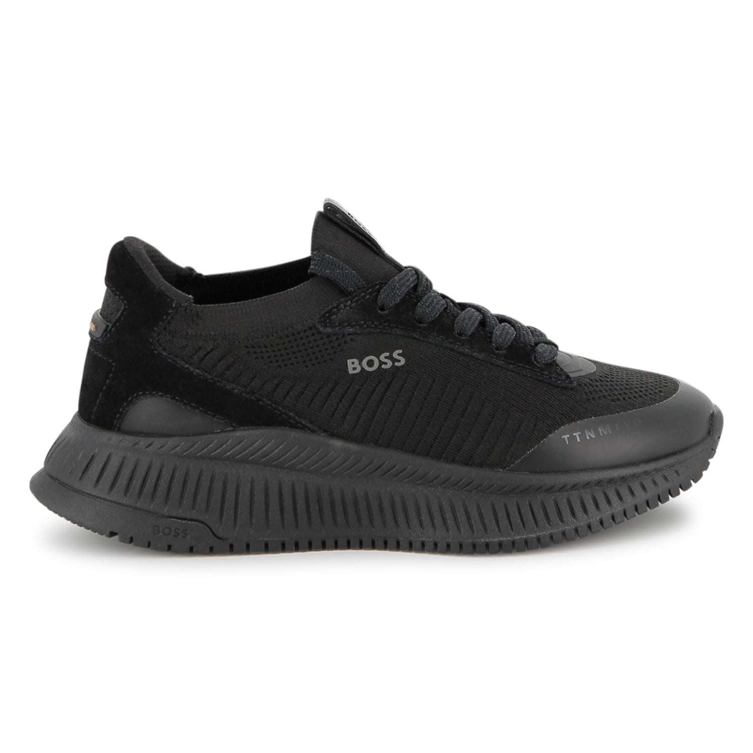 Sock Sneakers Textil | Gamuza Negros