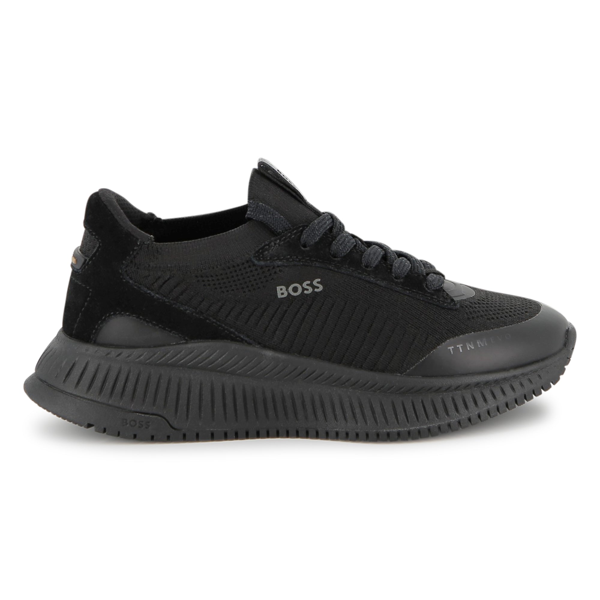 Sock Sneakers Textil | Gamuza Negros