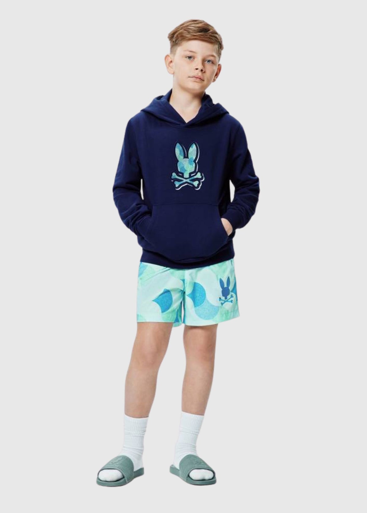 Bermuda Ethan All Over Azul