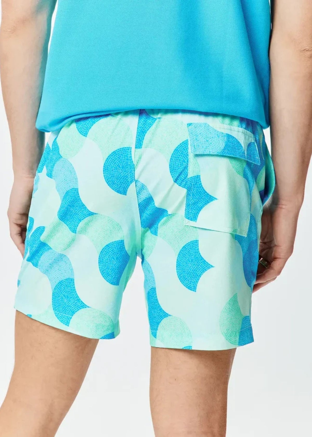 Bermuda Ethan All Over Azul