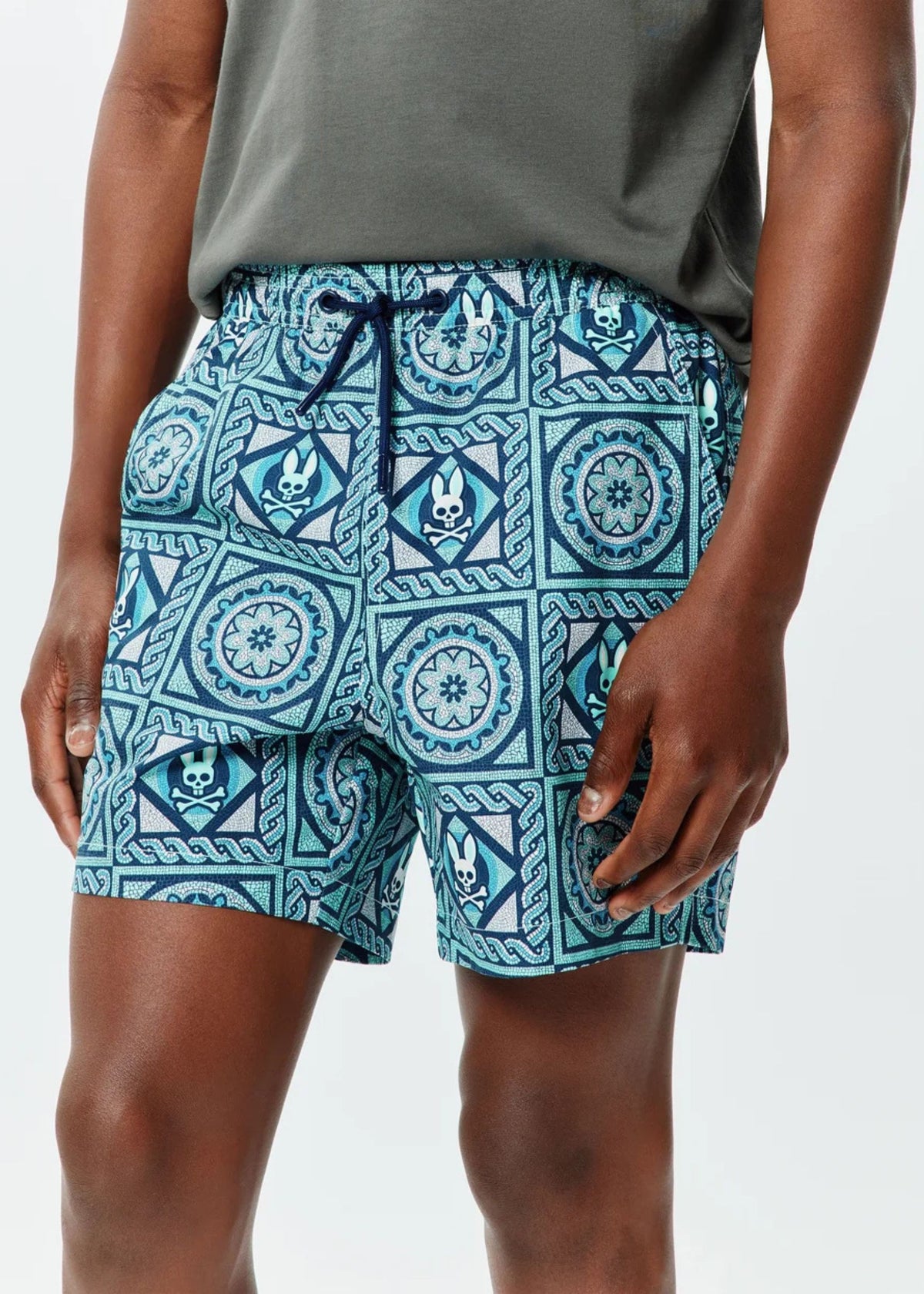 Bermuda Frank All Over Azul
